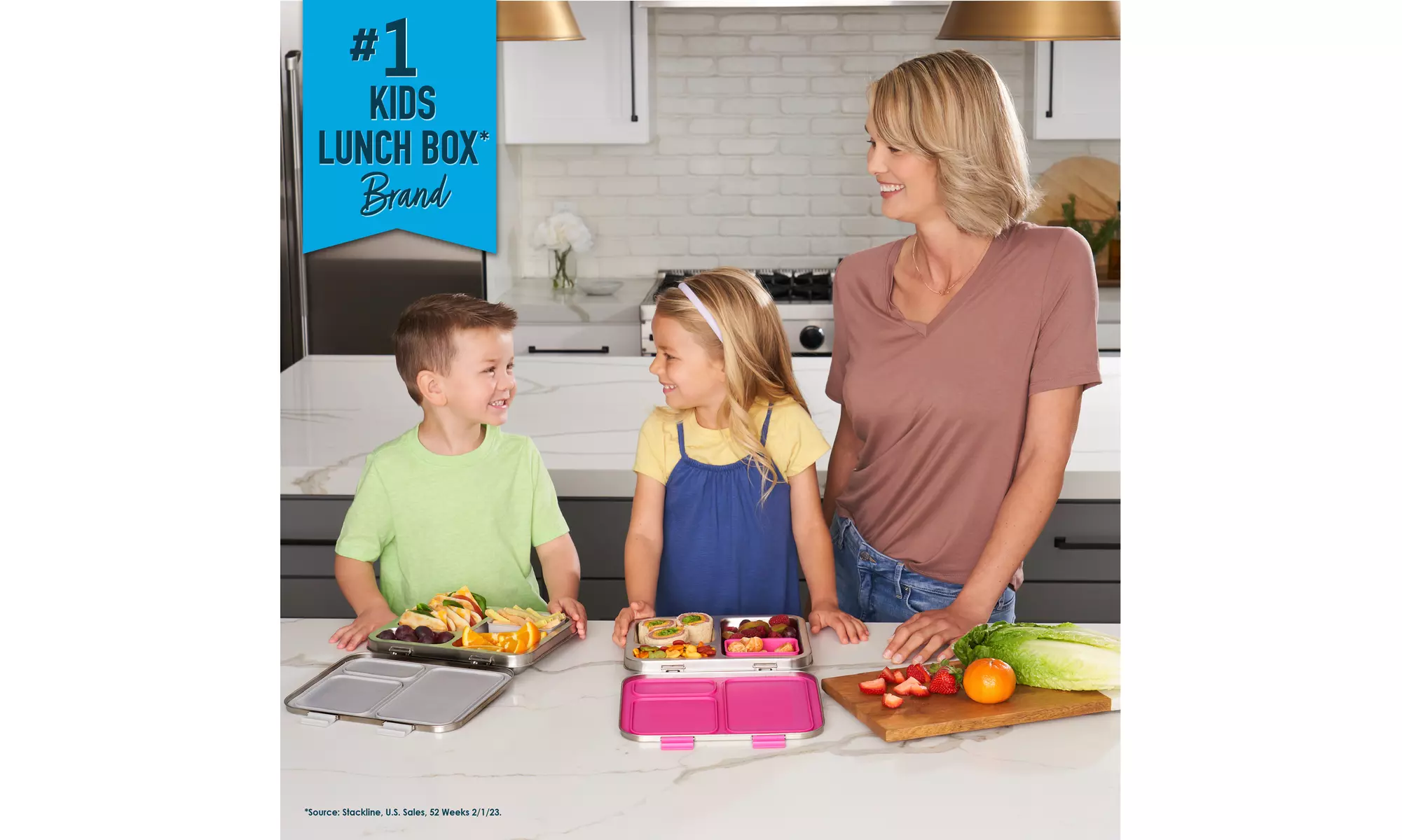 Bentgo Kids Stainless Steel Leak-Resistant Lunch Box