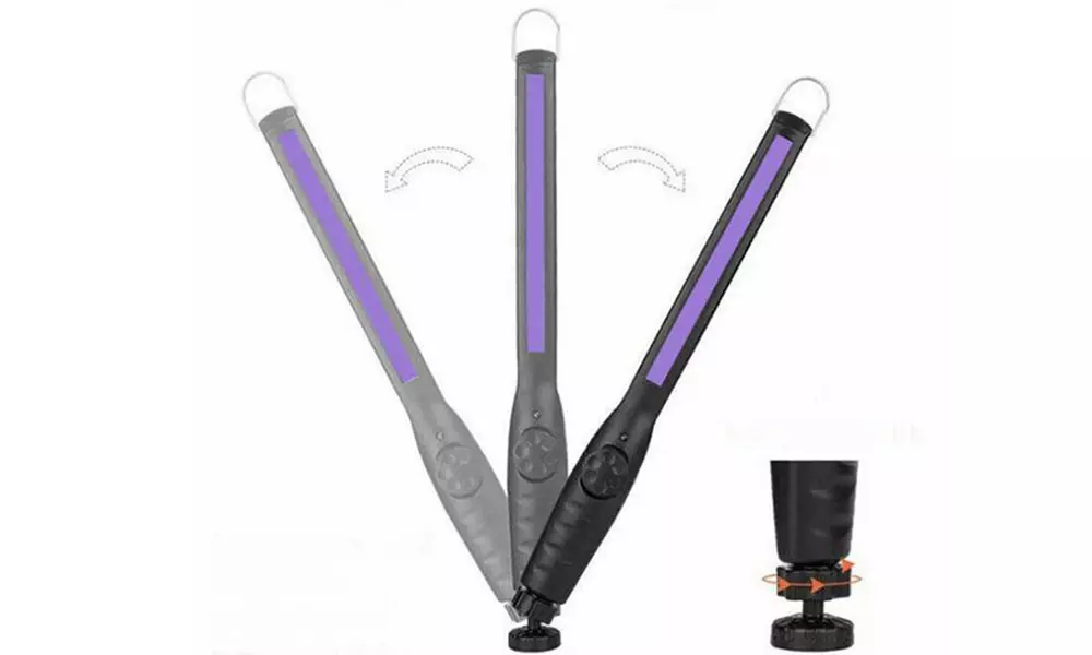 Portable UV Sanitizing Disinfecting Wandwith USB Charging for Home Office Travel - Second Medium