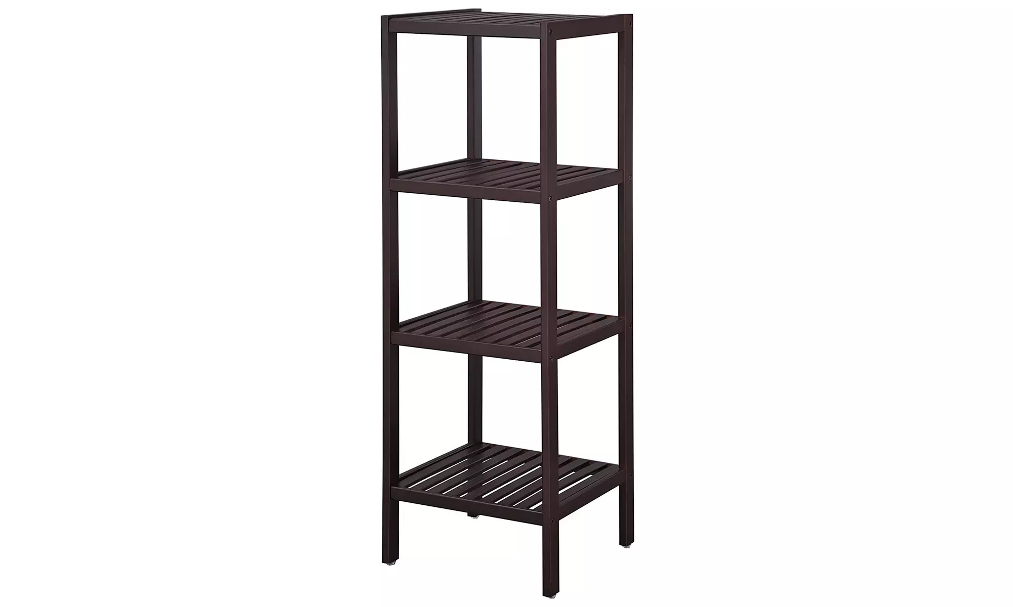 Neu Home 97214 4 Tier Square Shelf Black - Primary Image