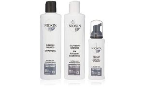 Nioxin Care System Kit Natural Fine Hair / Progressed Thinning, 3 Piece Set