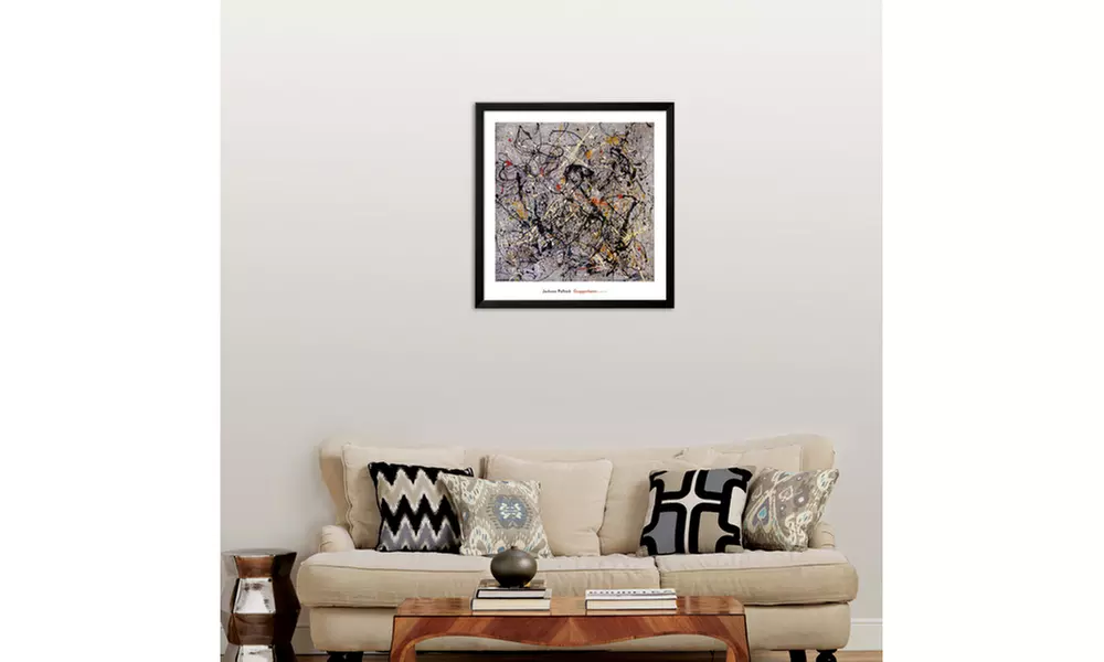 Number 18, 1950 by Jackson Pollock - Second Medium