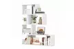 One or Two Pieces of Costway S-Shaped Stepped Bookshelf - Second Medium