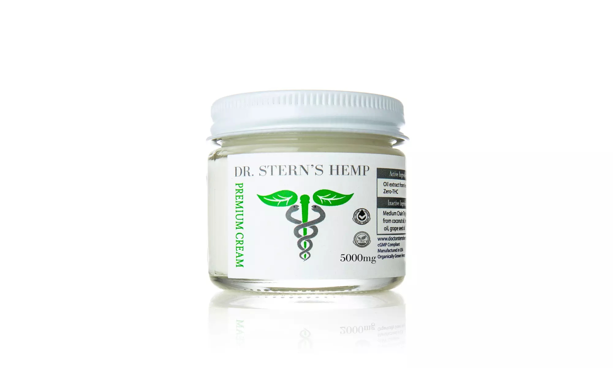 2000MG - 5000MG Premium High Strength Hemp Infused Pain Relief Creams, 2oz - Second Medium