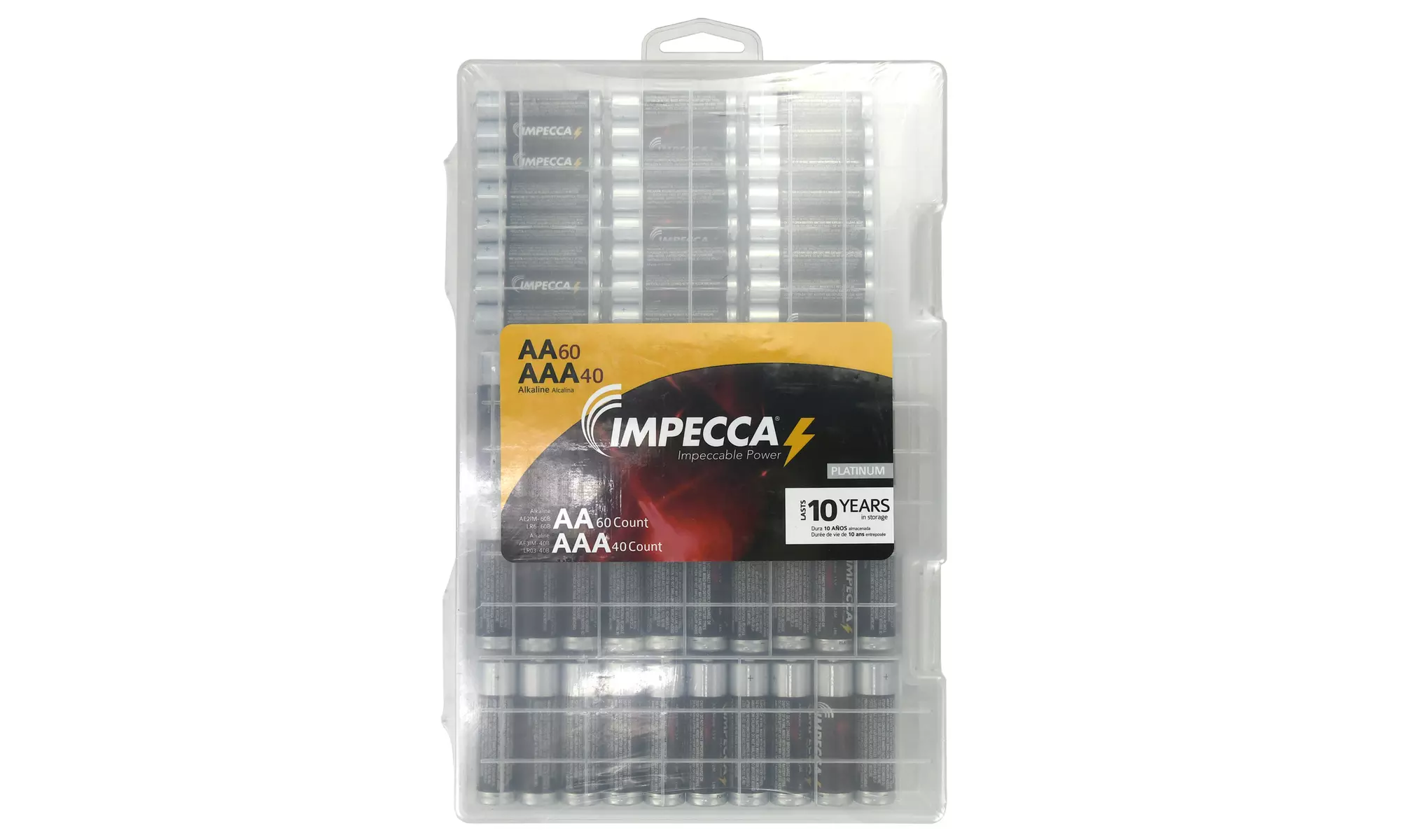 High Performance Alkaline AA 60 & AAA 40-Pack    - Second Medium
