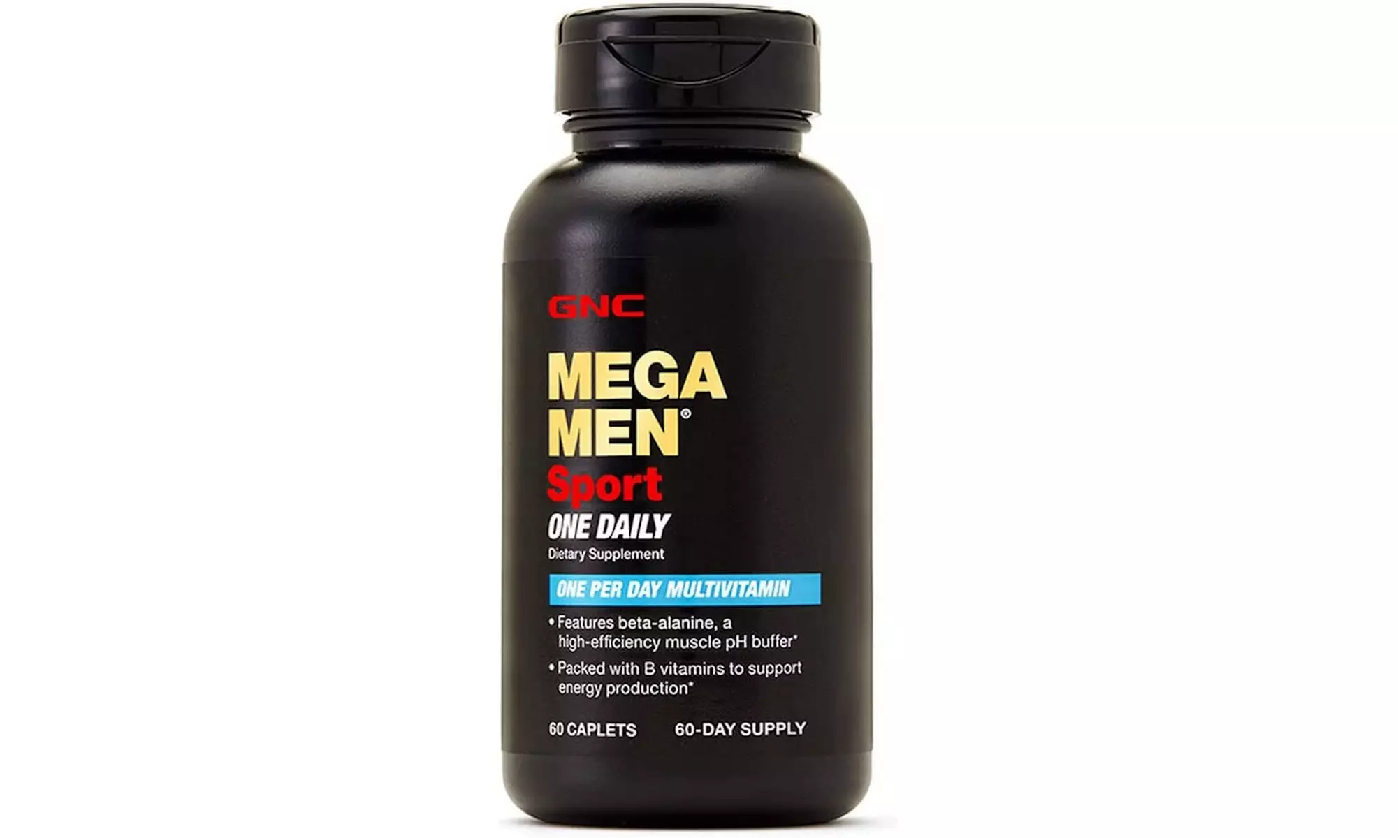 GNC Mega Men Sport One Daily Mens Multivitamin, 60 CAPLETS - Primary Image