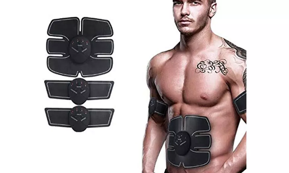 Abs Trainer Muscle Stimulator EMS Muscle Toner for Home Fitness and Gym Workout - Primary Image