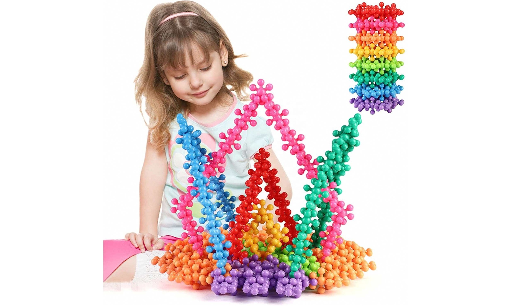 200 Piece 3D Interlocking Building Blocks Stem Toy