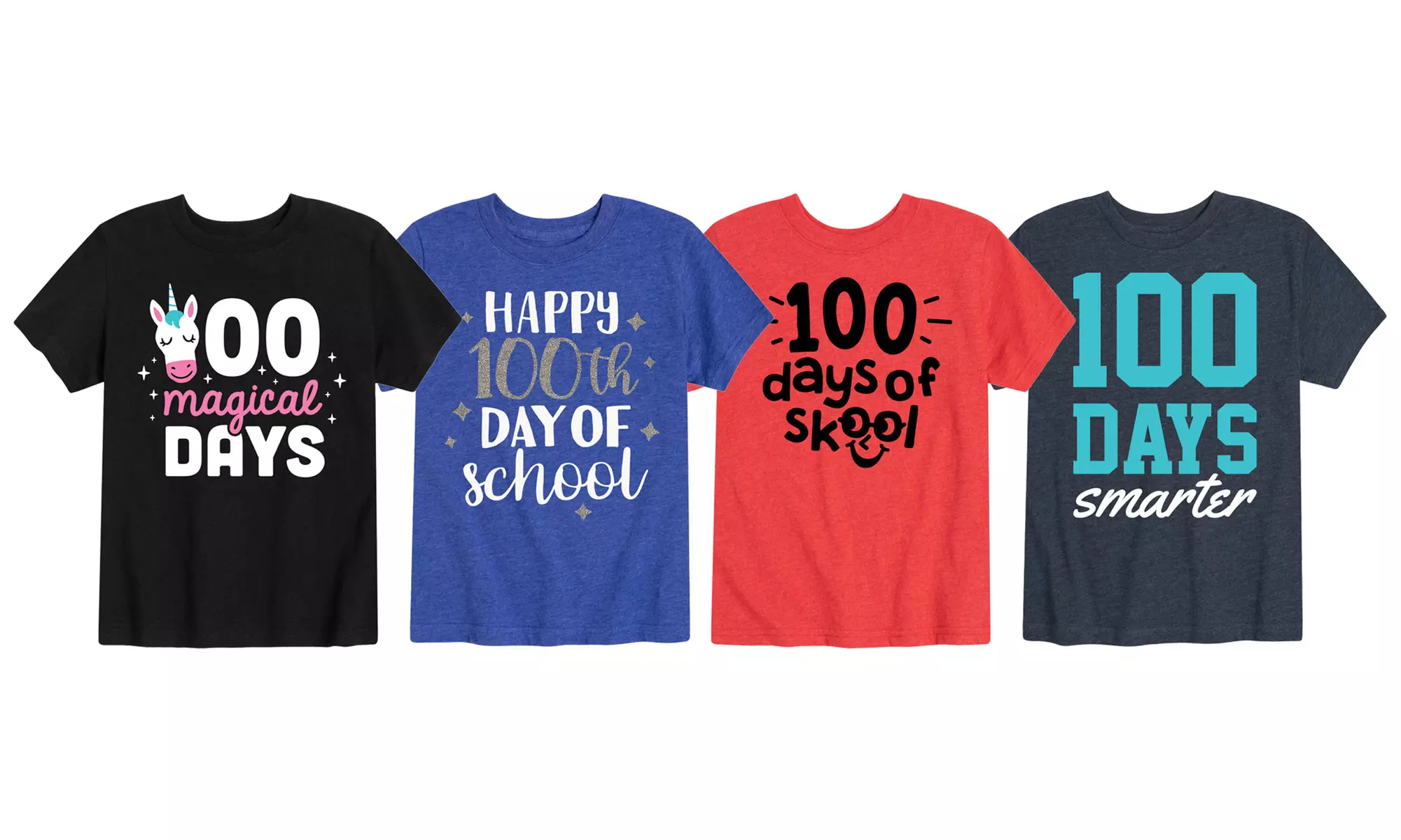Instant Message: 100 Days of School Kids' T-Shirts - Primary Image