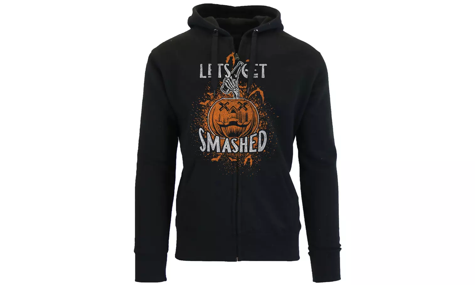 Men's Awesome Halloween Zip Up Hoodie (S-2XL)