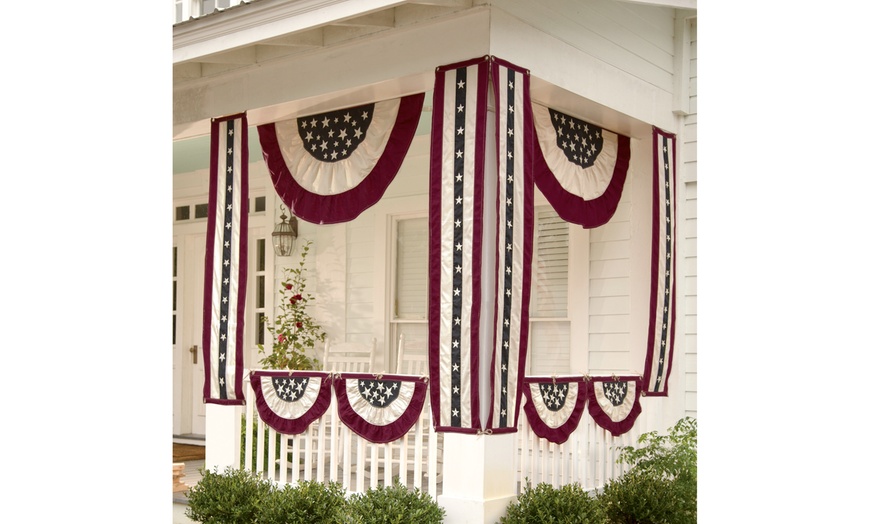 Vintage Americana Pillar Bunting Groupon