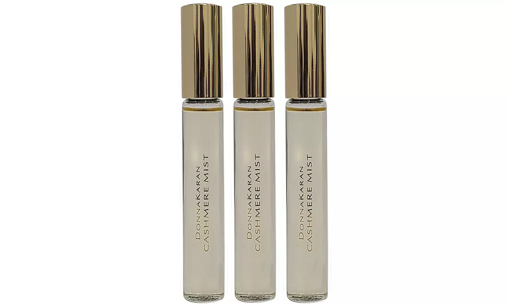 DKNY Cashmere Mist Rollerball 0.34 oz / 10 ml EDP UNBOX (SET OF 3) - Primary Image