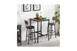 Three-Piece Bar Set with Table and Two Bar stools - Second Medium
