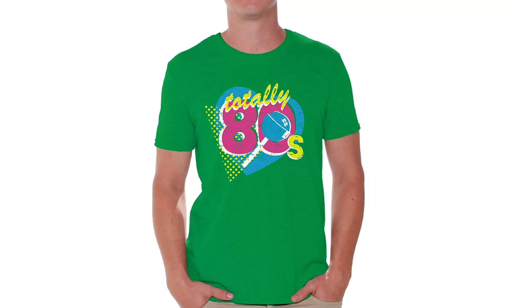 Awkward Styles 80s Shirts 80s Costumes for Men Vintage Retro Neon 80s T Shirt - Primary Image