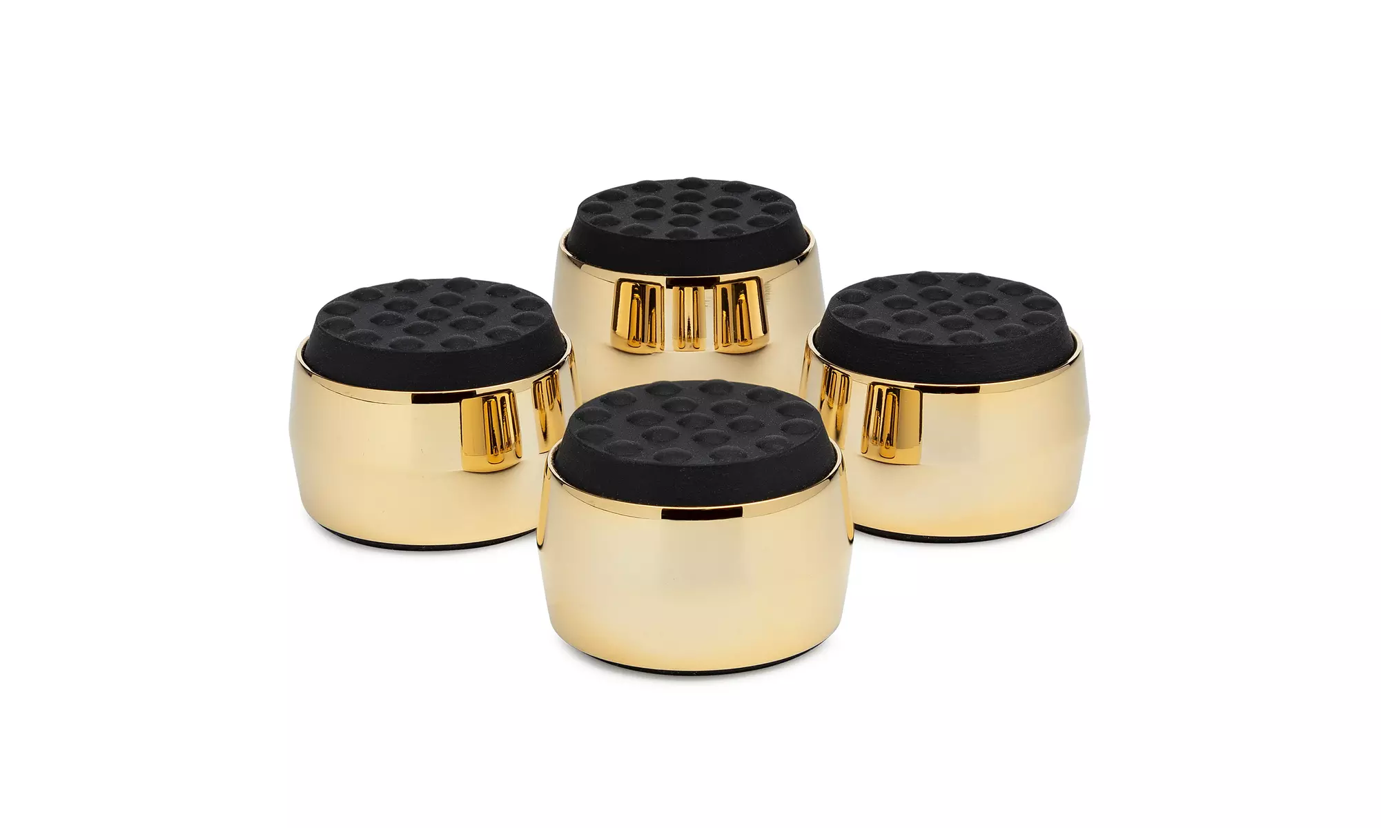 Knox Gear Subwoofer Isolation Feet (4-pack, Black/Gold) - Primary Image
