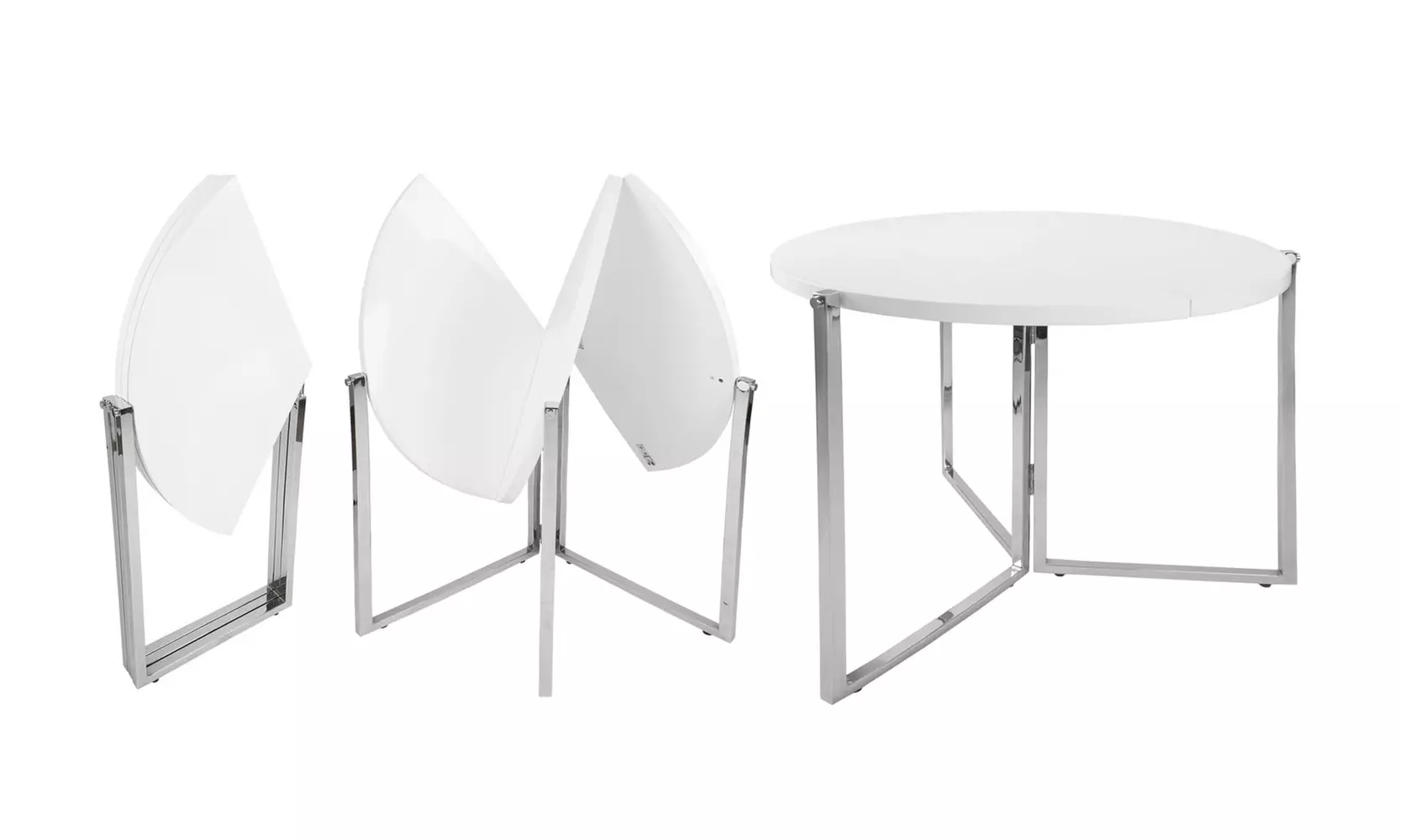 SpaceMaster Radiant Circular Folding Table - Primary Image