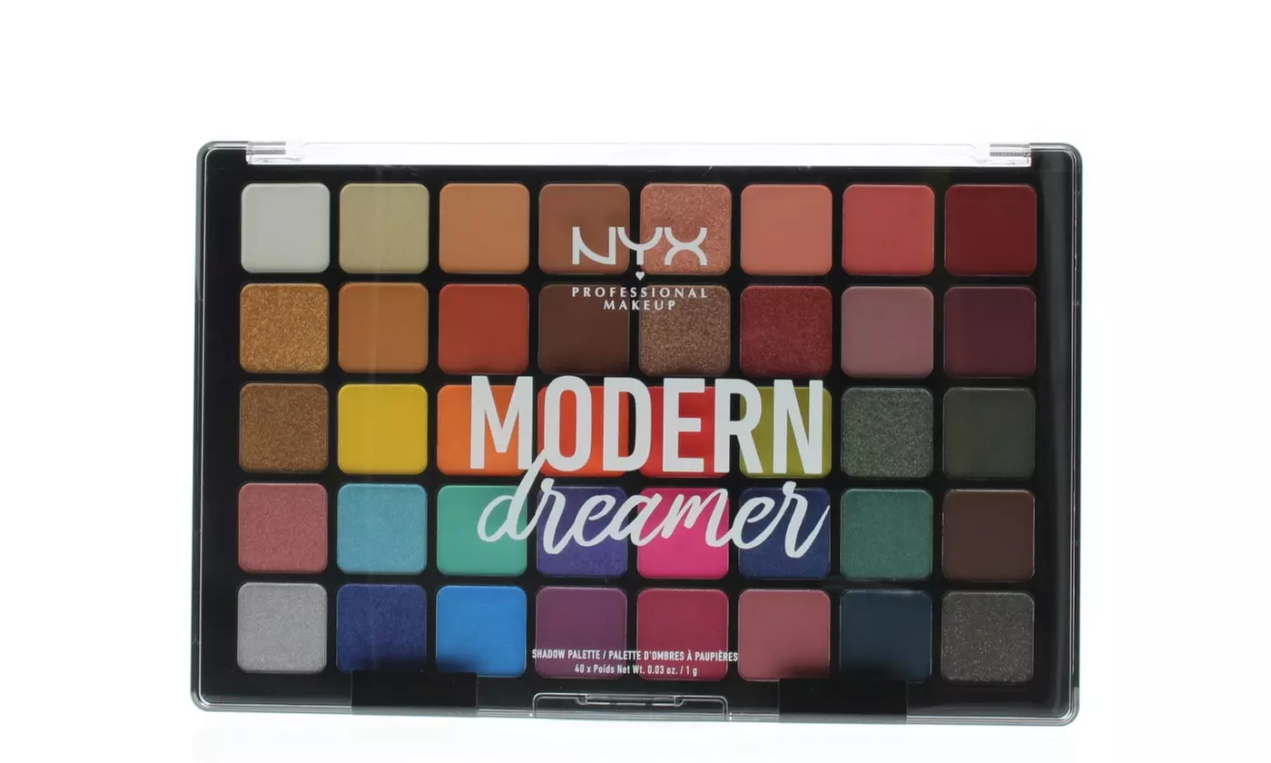NYX Professional Makeup Shadow Palettes - Choose from 1, 2, 3 or 5 Packs