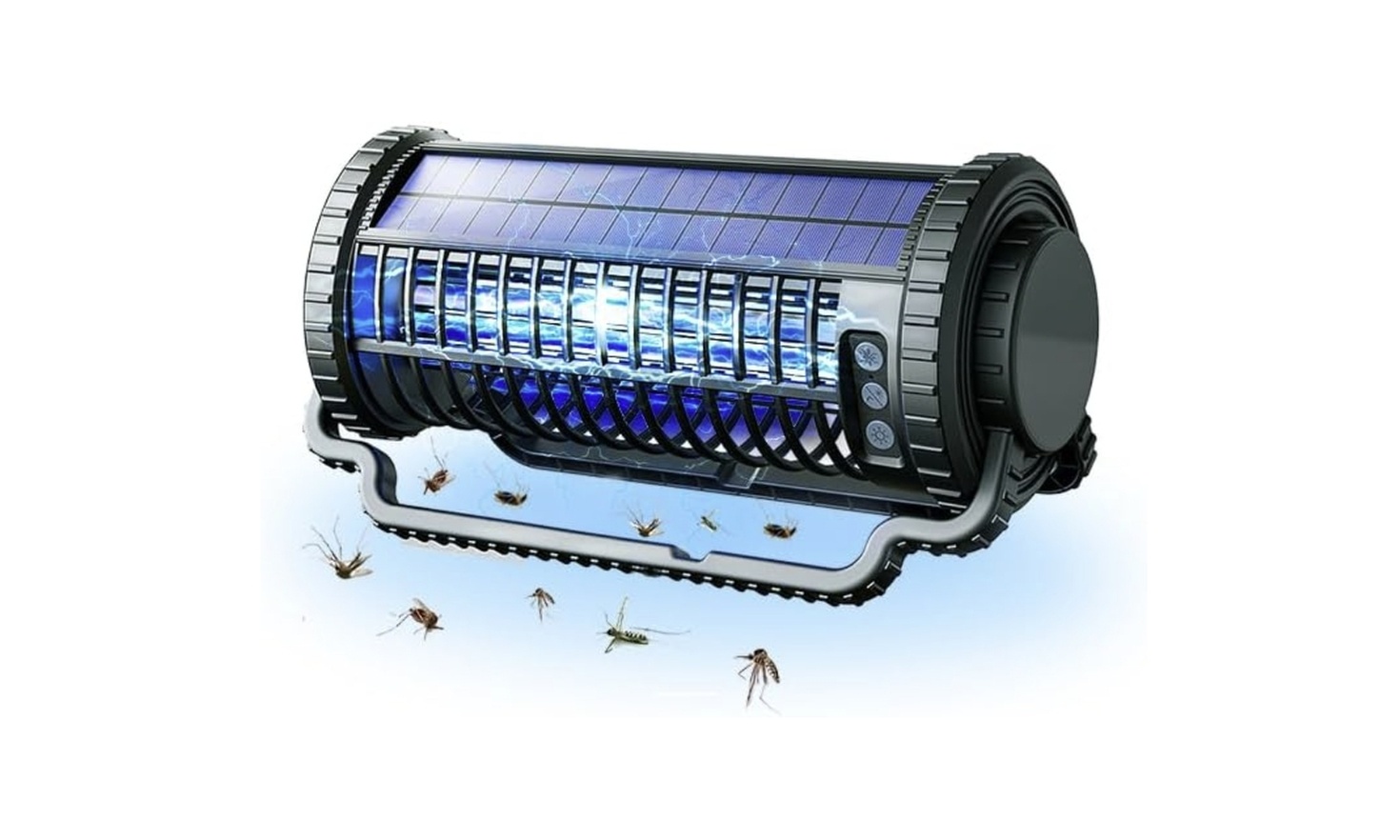 Solar Bug Zapper Outdoor, 4800V Effective Mosquito Zapper Indoor