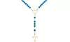 Edforce Stainless Steel Rosary with Heart Pendant
