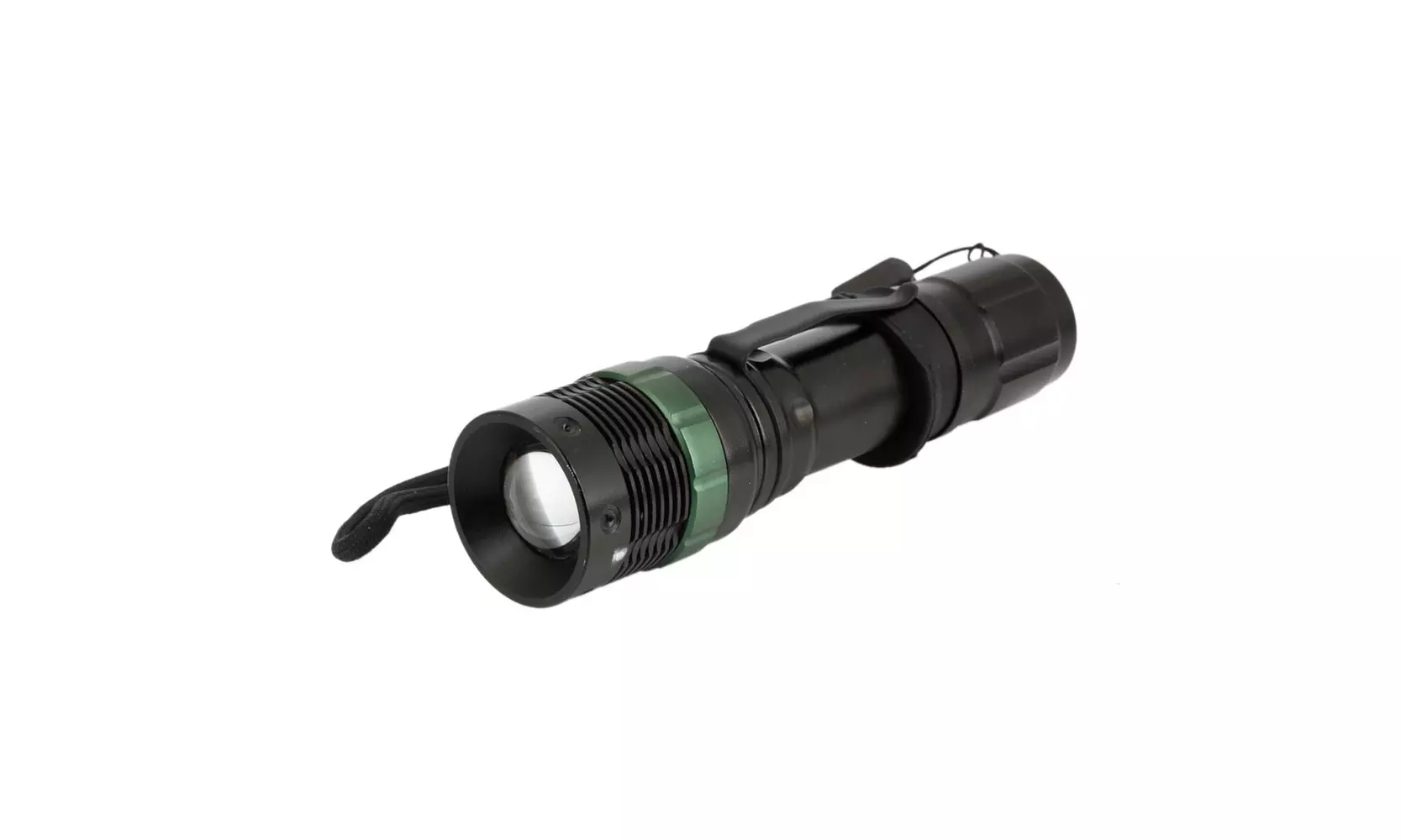  SA-9 7W Flat Focusing White Light Flashlight Camping Lamp Black - Primary Image