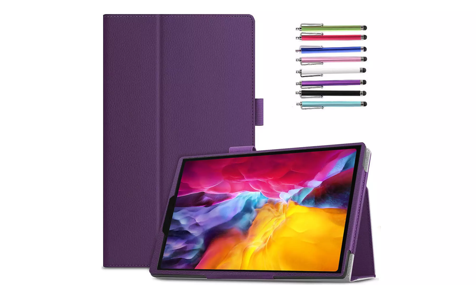 Case for iPad Pro 11 Inch 3rd Generation 2021 Lightweight Protective Stand Cover - Primary Image