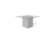 Perry 1.8 - 55.12 in Sleek Tempered Glass Table Top - Second Medium