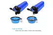 Collapsible Dog Water Bottle Dog Bowls for Traveling Pet Food Container 2-in-1 - Second Medium