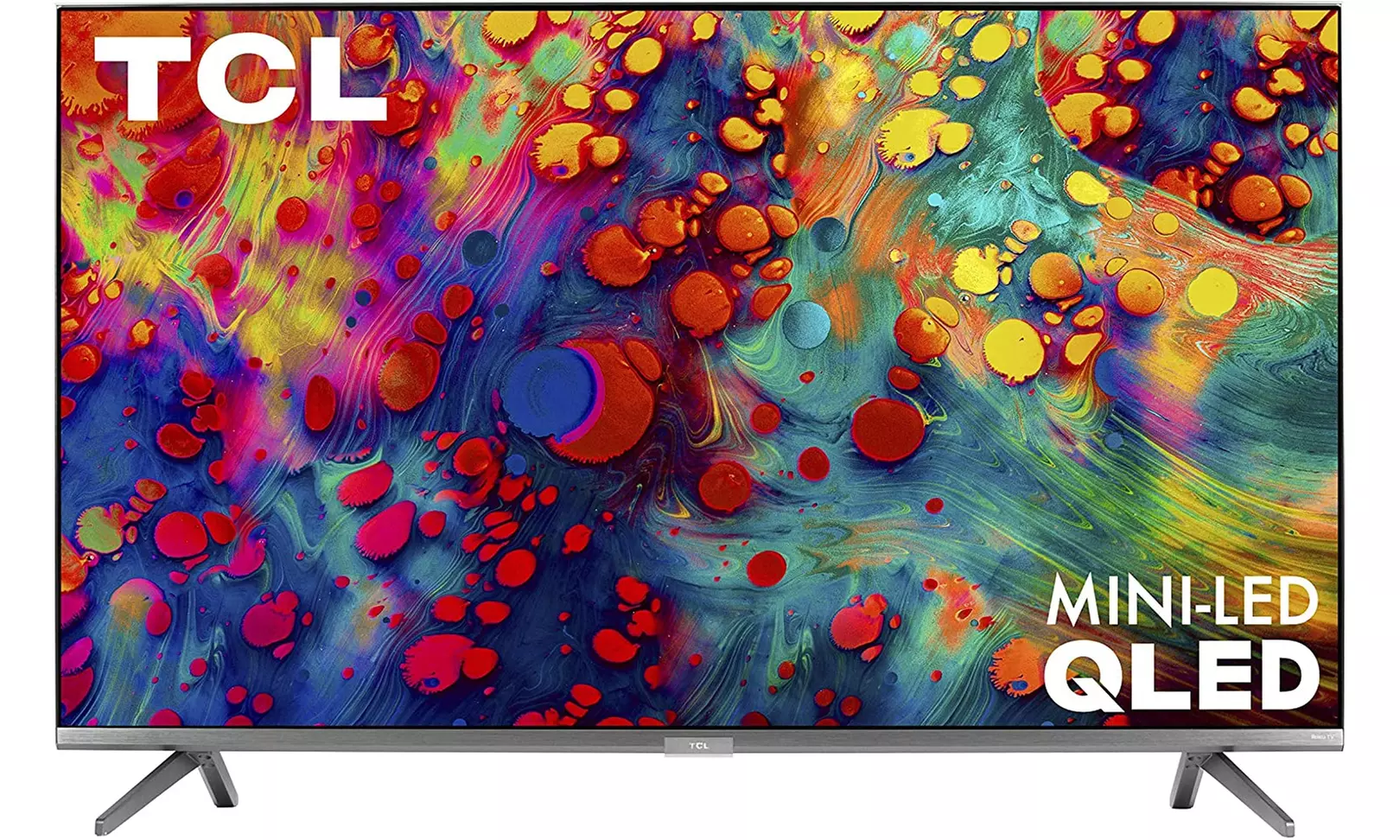 TCL 65" 4K UHD HDR QLED Roku Smart TV NO STAND BASE - Refurbished - Primary Image