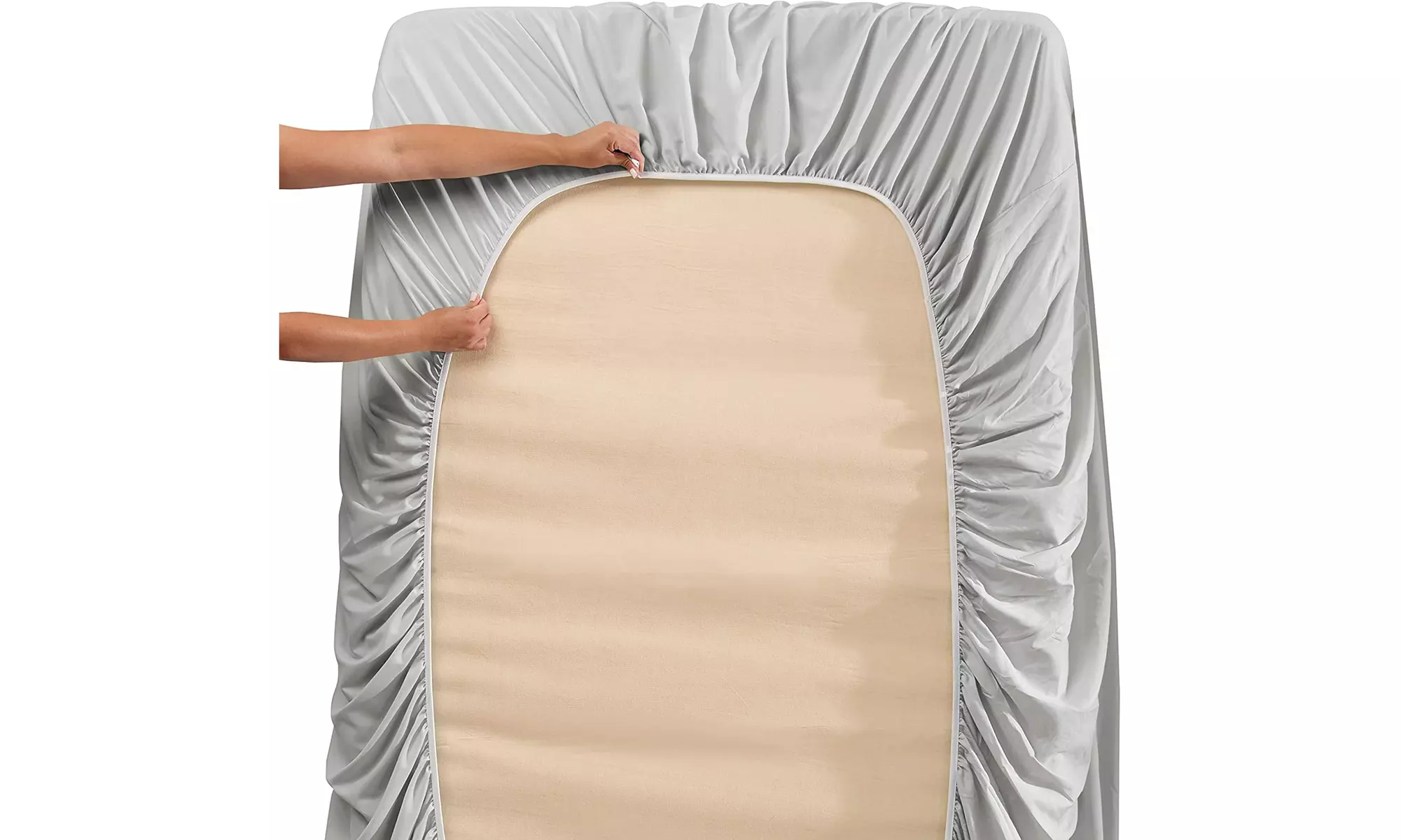 Hearth & Harbor Extra Deep Pocket Sheet Set - Microfiber Bed Sheets - 24" Depth