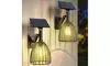 Solar Wall Lanterns Outdoor 2 Pack