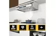 Costway 30''Under-Cabinet Kitchen Range Hood Stainless Steel  4-Speed LED Lights - Second Medium