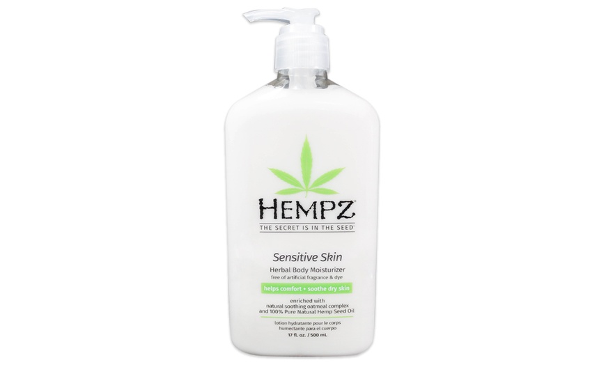 Hempz Sensitive Skin Herbal Body Moisturizer For Unisex 17 Oz Moisturizer Groupon 3391