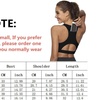 Image 6: Women's Back Pocket Energy Sport Bra Padded Seamless for Yoga Gym Workout