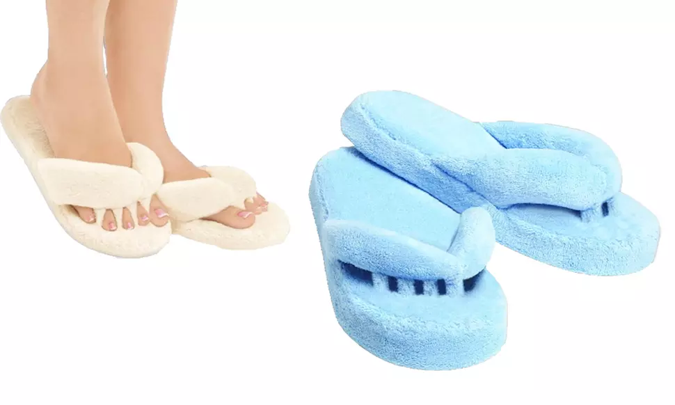 Therapeutic Toe Alignment Slippers (2-Pack) - Primary Image