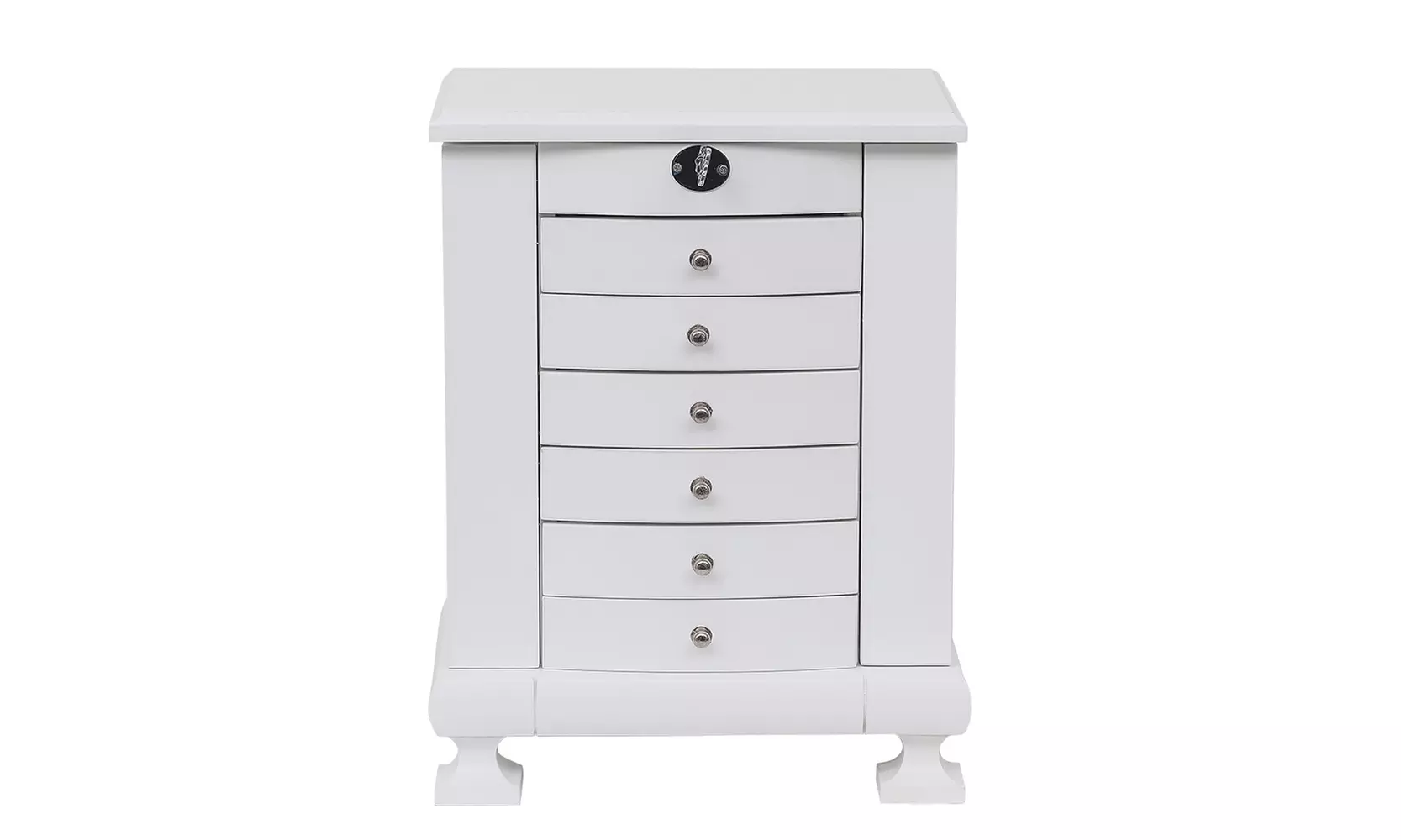 Wooden Jewelry Box  Drawers with Small Travel Case - Second Medium