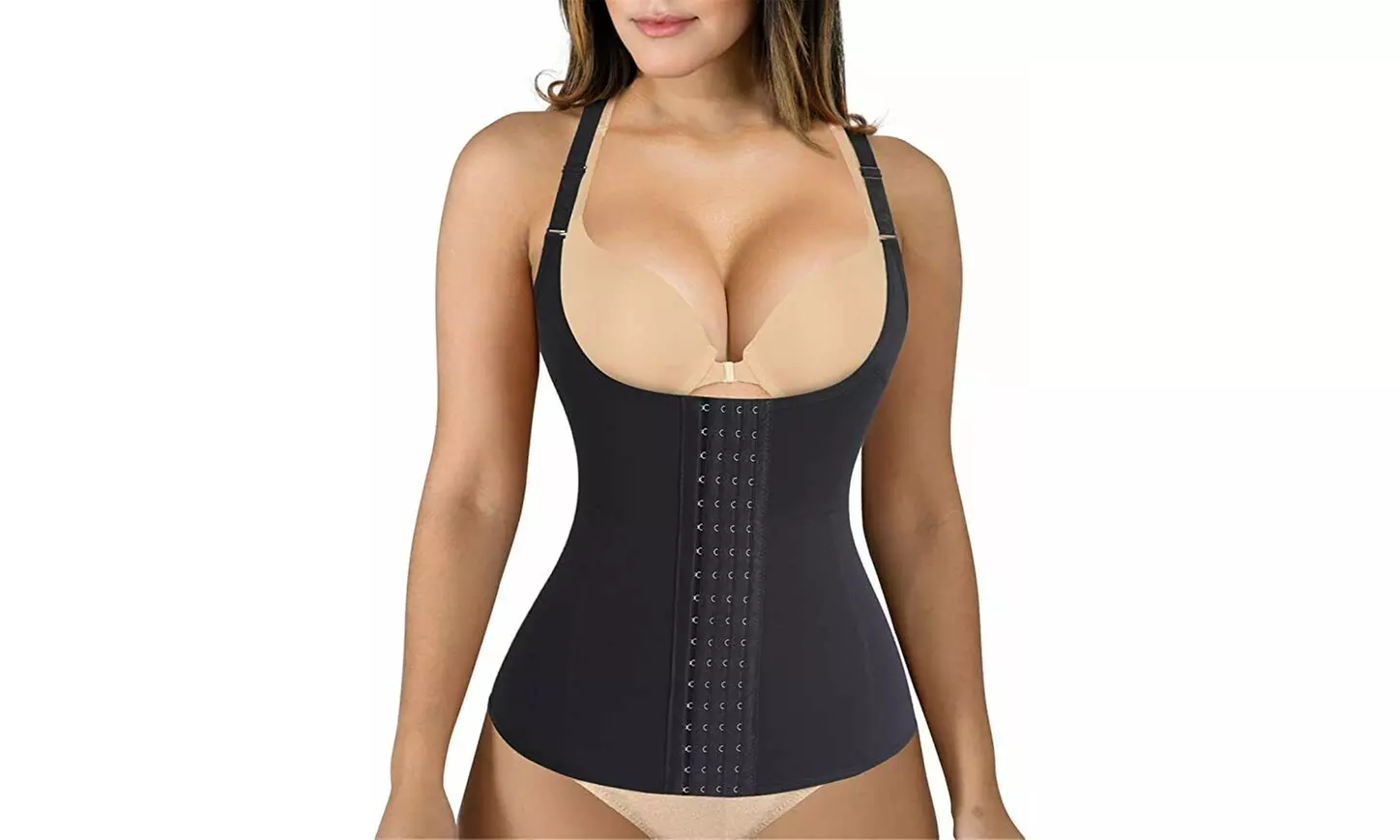 Fitness Underbust Corset Body Shaper Tummy Control Waist Trainer - Primary Image