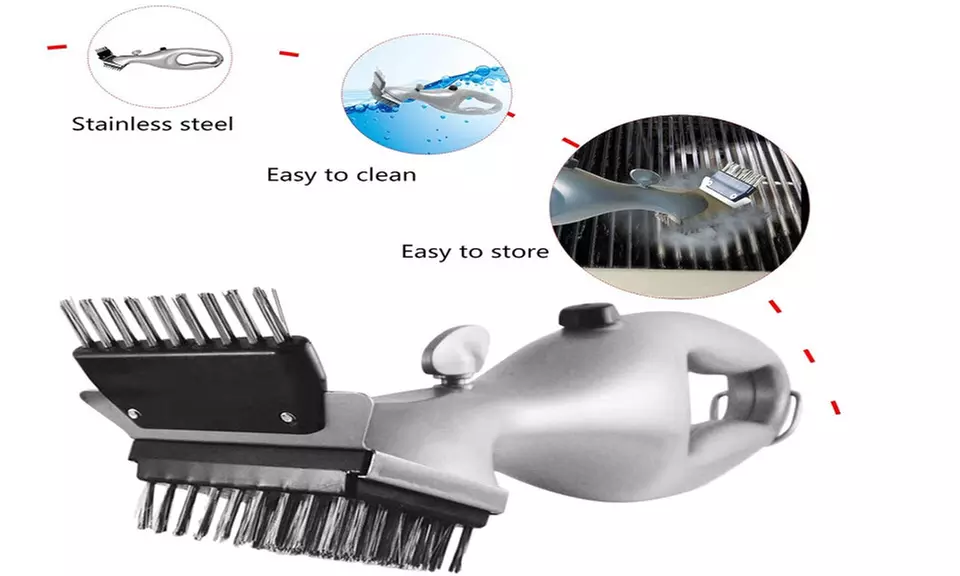 Steam Cleaning Barbeque Grill Brush For Charcoal Grill & Smokers Cleaner - Second Medium