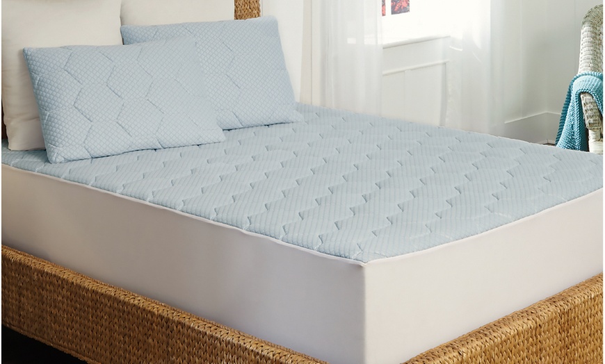 arctic sleep cooling gel memory foam mattress pad