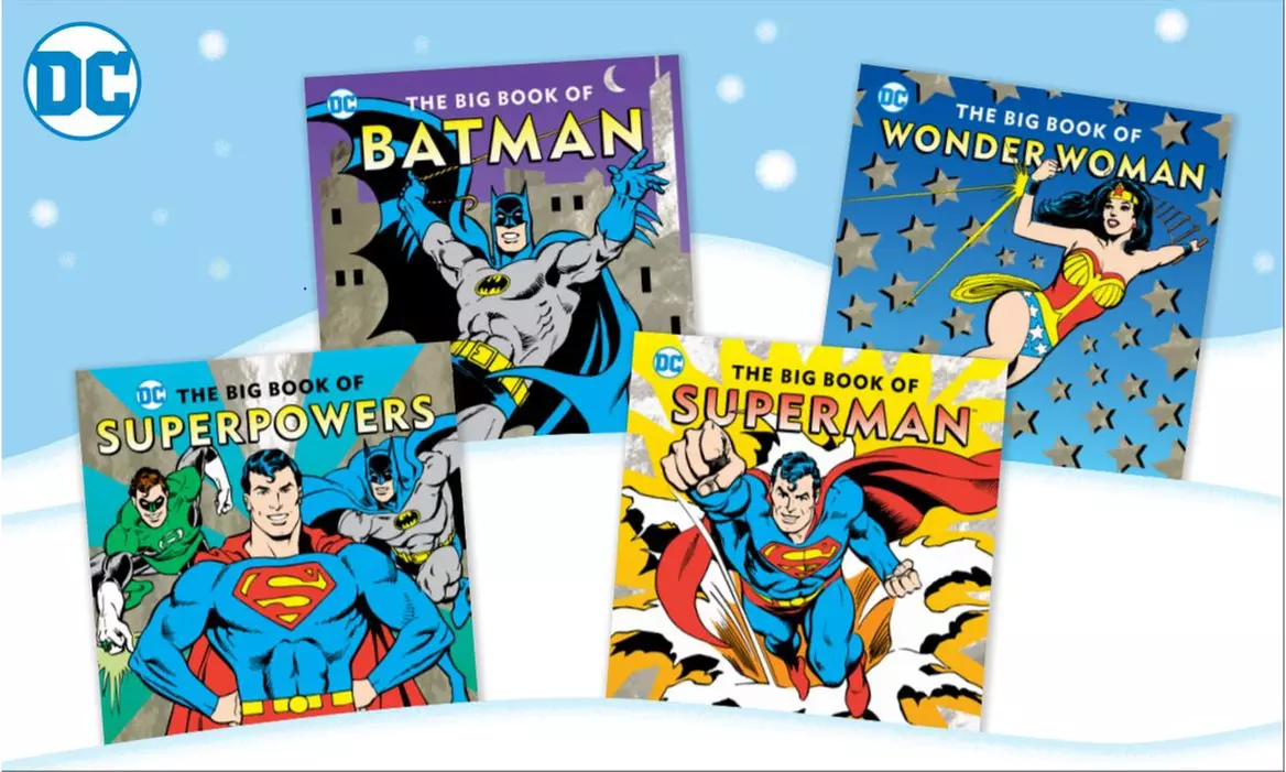DC COMICS SUPER HERO "BIG BOOK" 4-SET - Primary Image