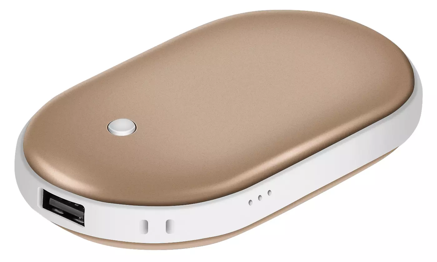 iMounTEK 5,000mAh Double-Sided Hand Warmer & Rechargeable Power Bank
