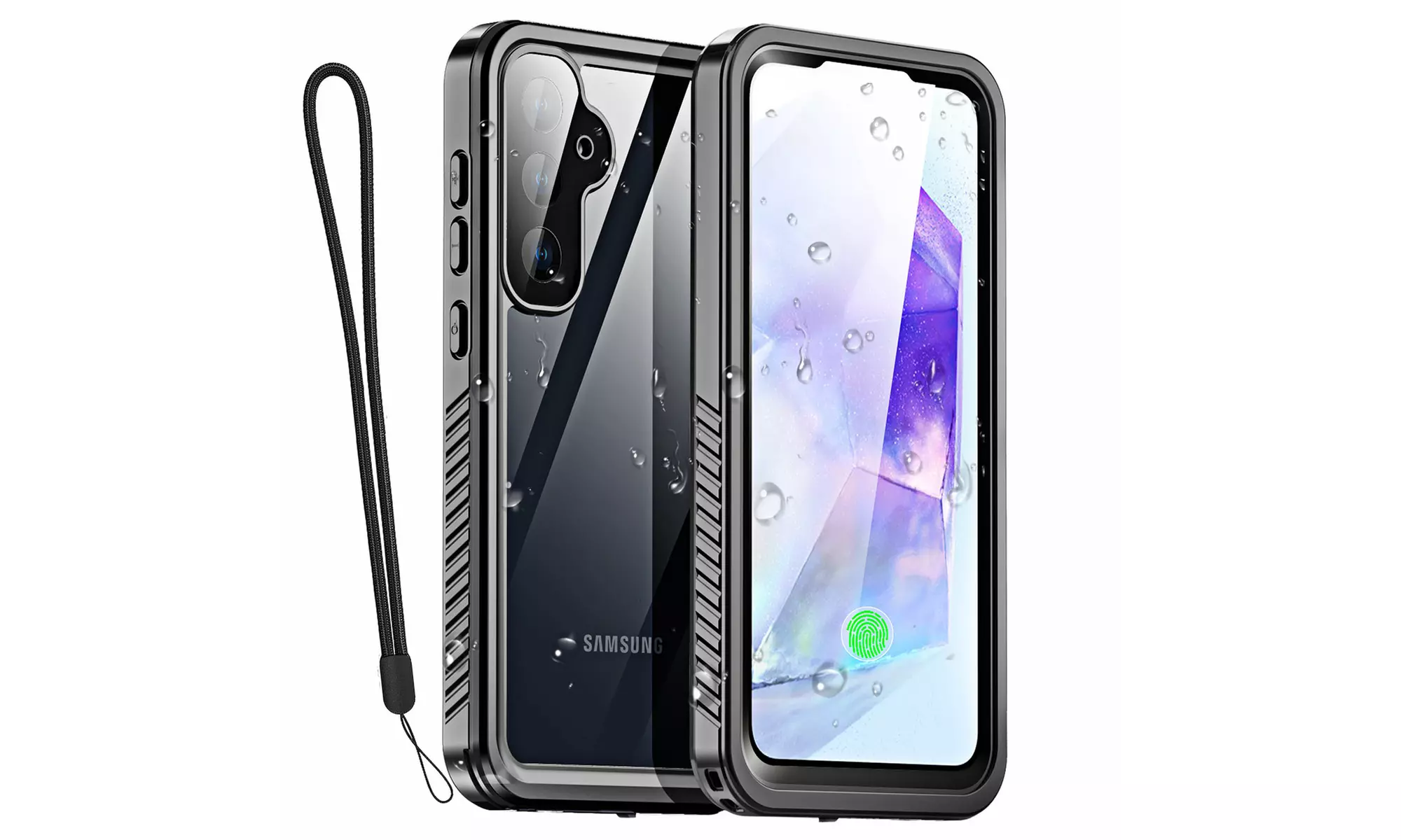 For Samsung Galaxy A55 5G Case Waterproof Heavy Duty Screen Protector Cover 