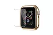 Metallic Bumper Case W/ Glass Screen Protector For Apple iWatch  - Second Medium