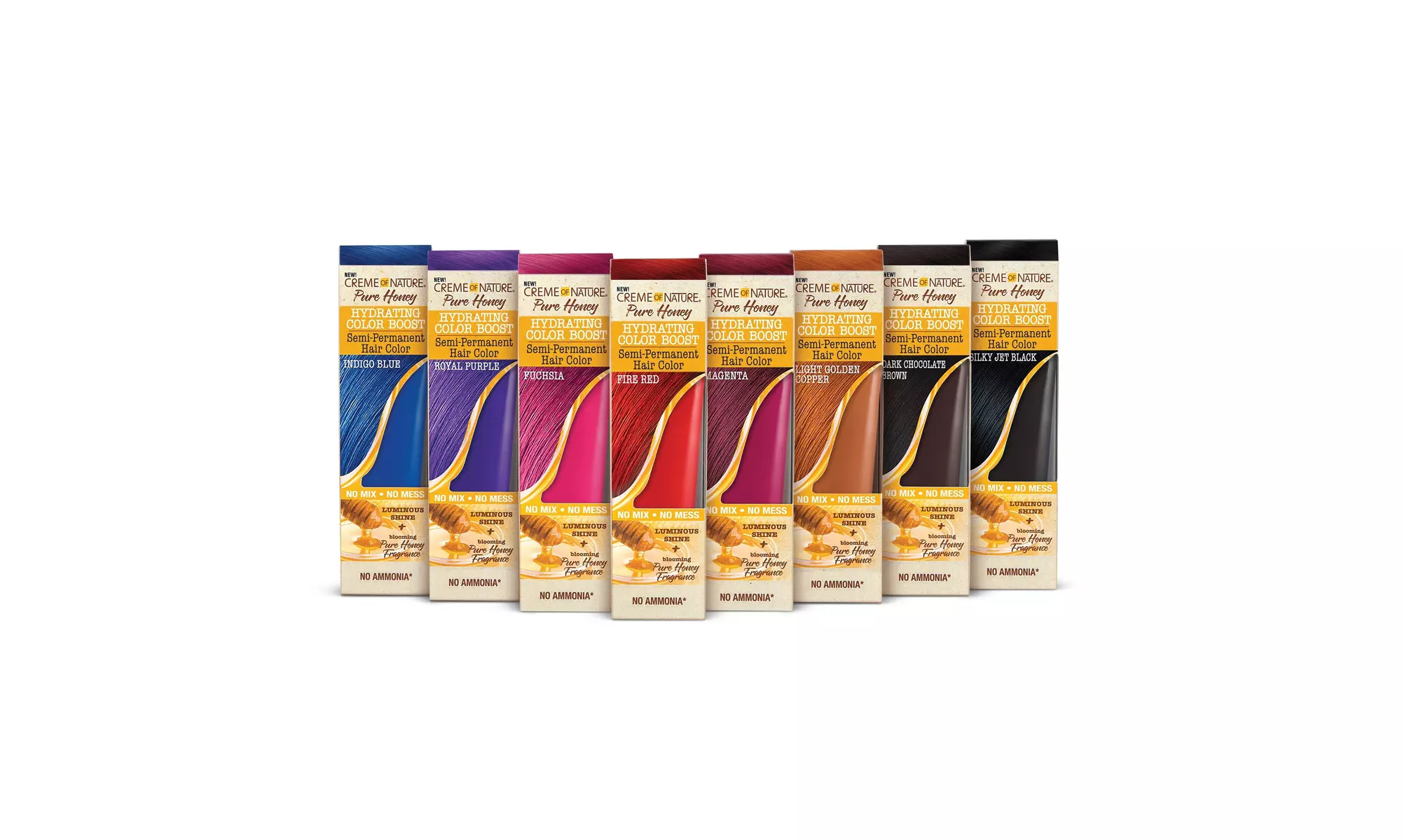 Creme Of Nature Pure Honey Hydrating Semi-Permanent Color Summer Colors - Primary Image