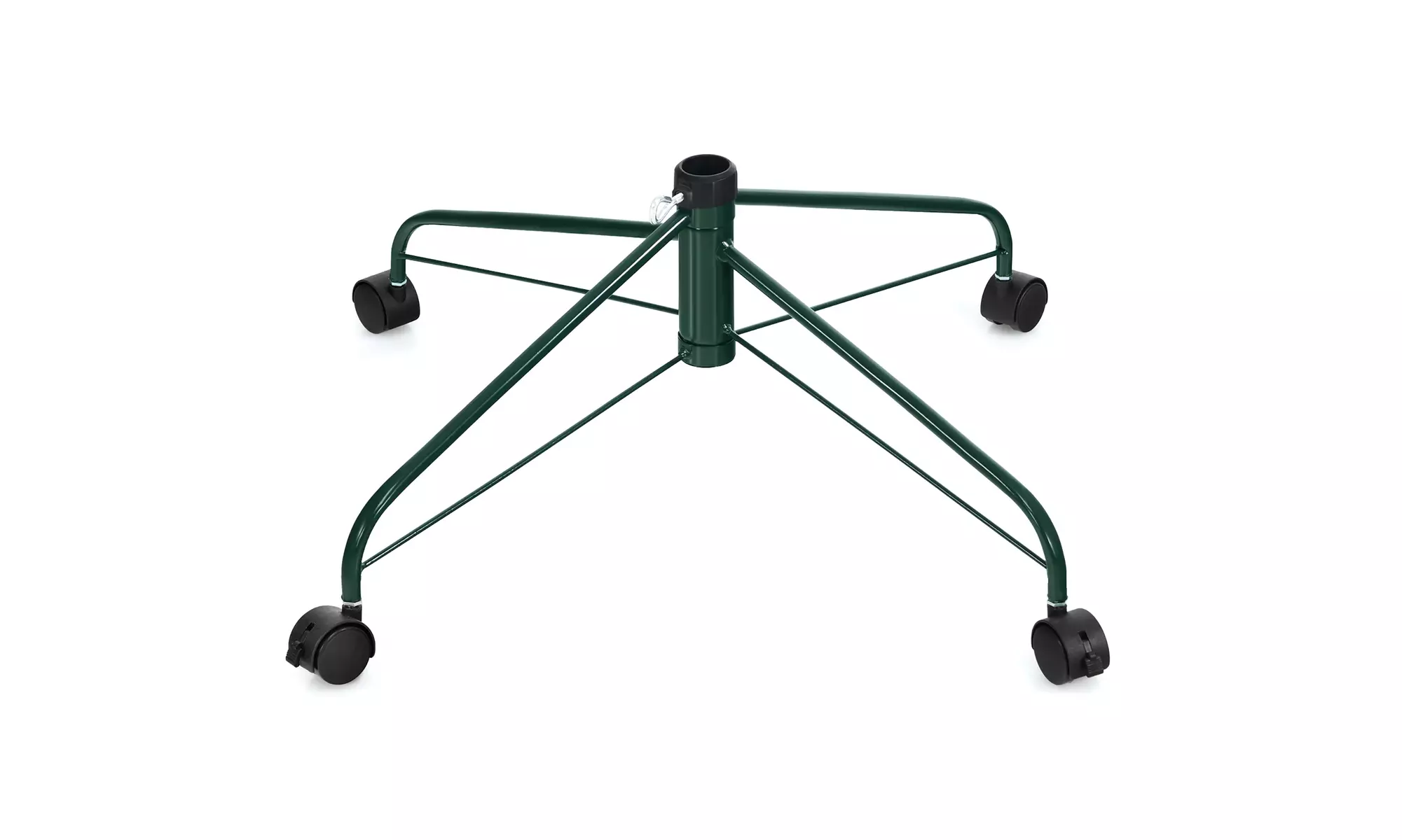 Costway Metal Christmas Tree Stand w/ Rolling Wheels For Tree Up to 9 Ft Tall - Primary Image