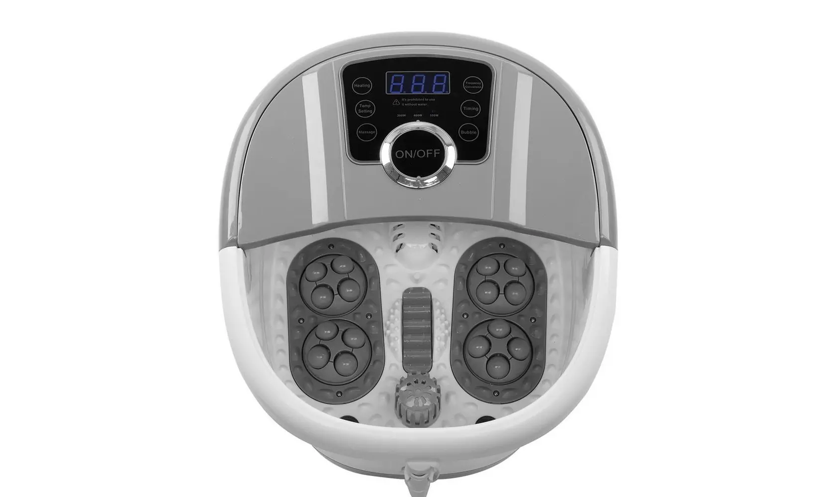 Foot Spa/Bath Massager with Heat, Bubbles, and Vibration - Primary Image