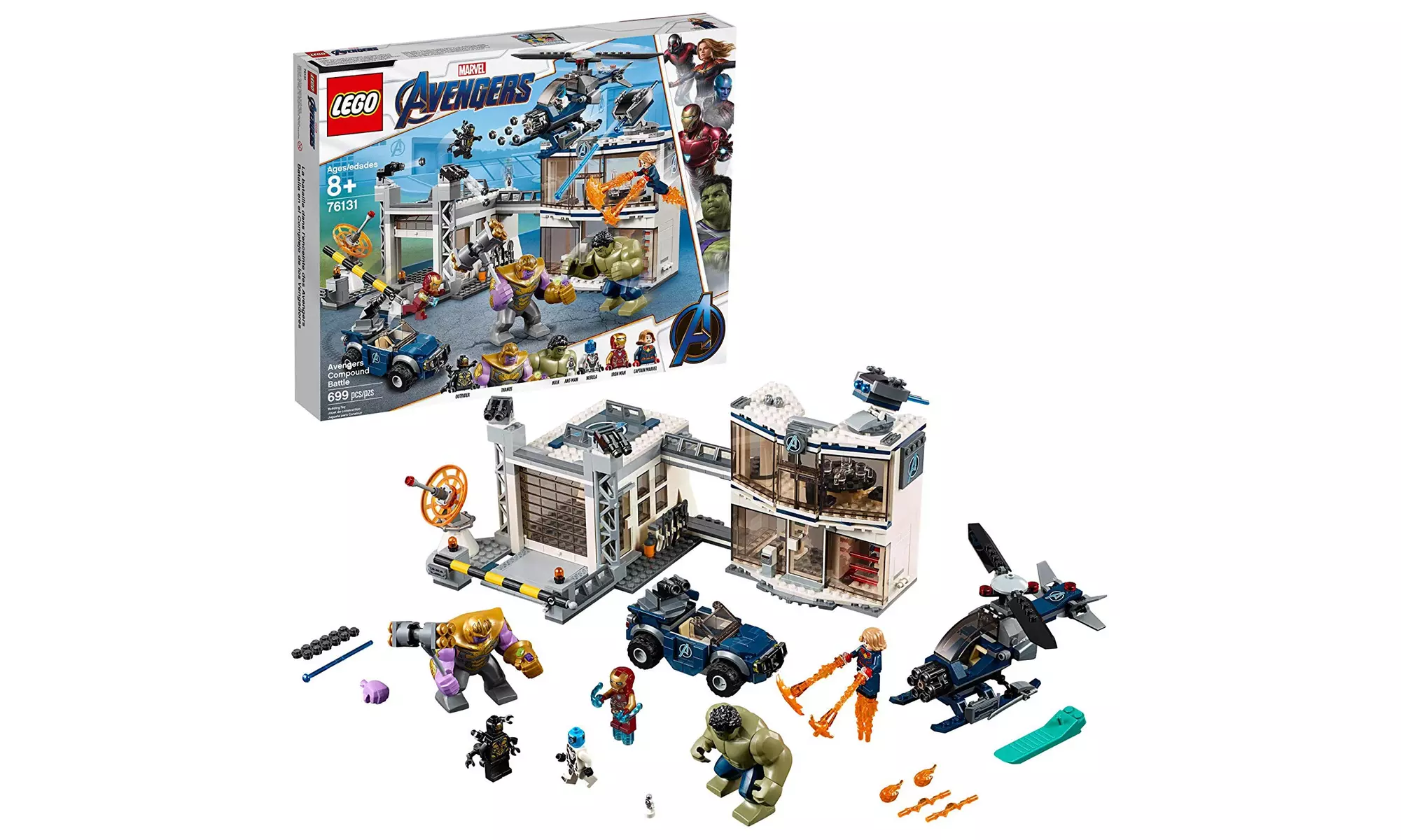 LEGO Marvel Avengers Compound Battle 76131 Building Kit (699 Piece - Primary Image