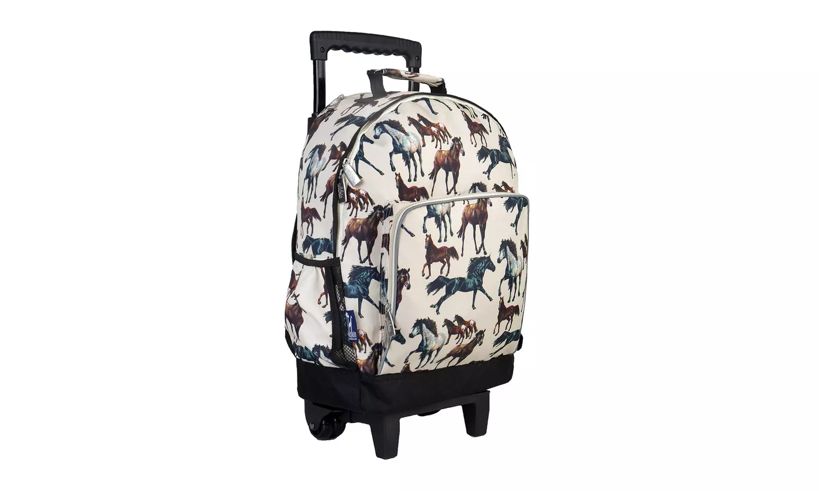 Wildkin Horse Dreams High Roller Rolling Backpack -  Tan - Primary Image