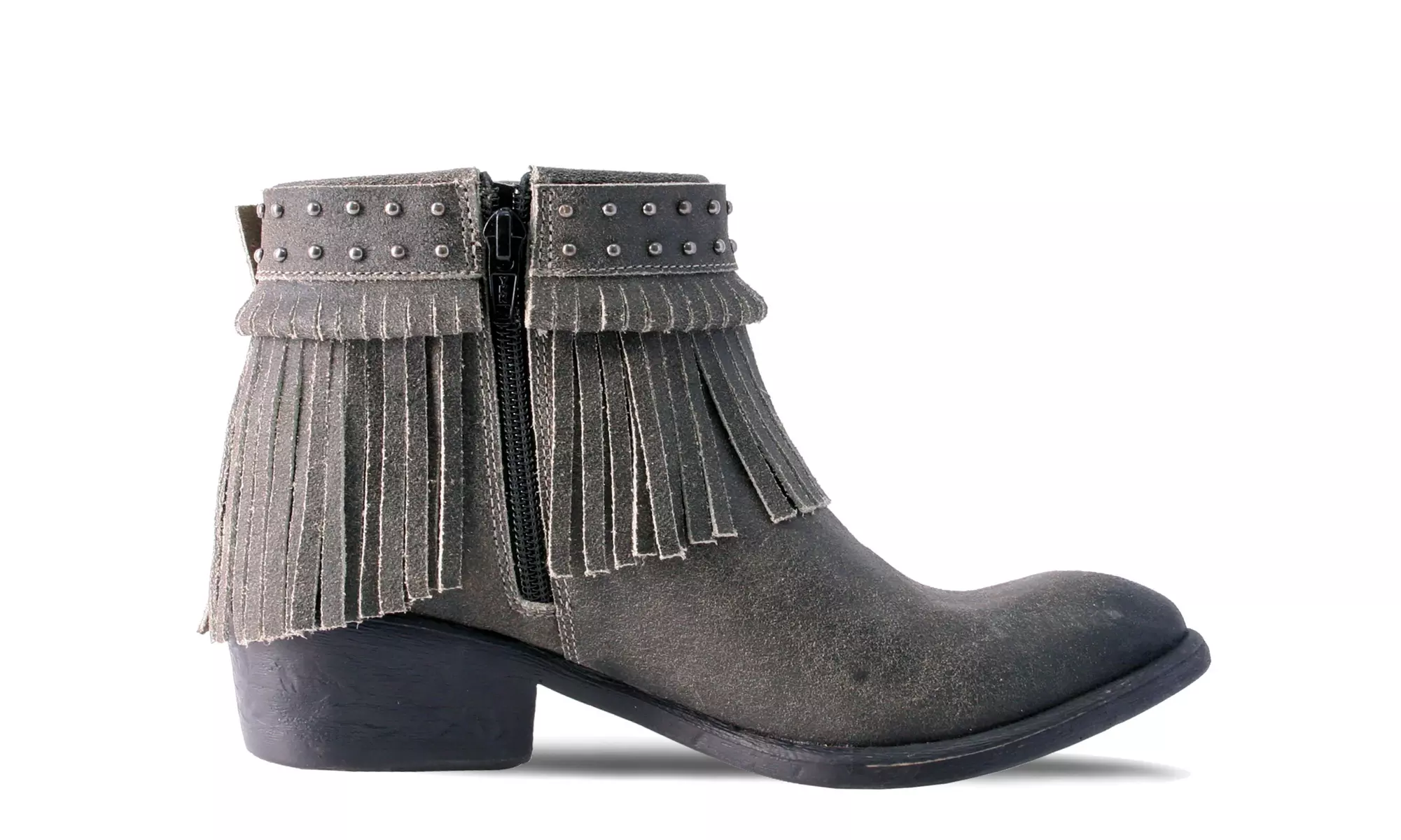 Nomad Footwear Women's Fringe Bootie - Second Medium