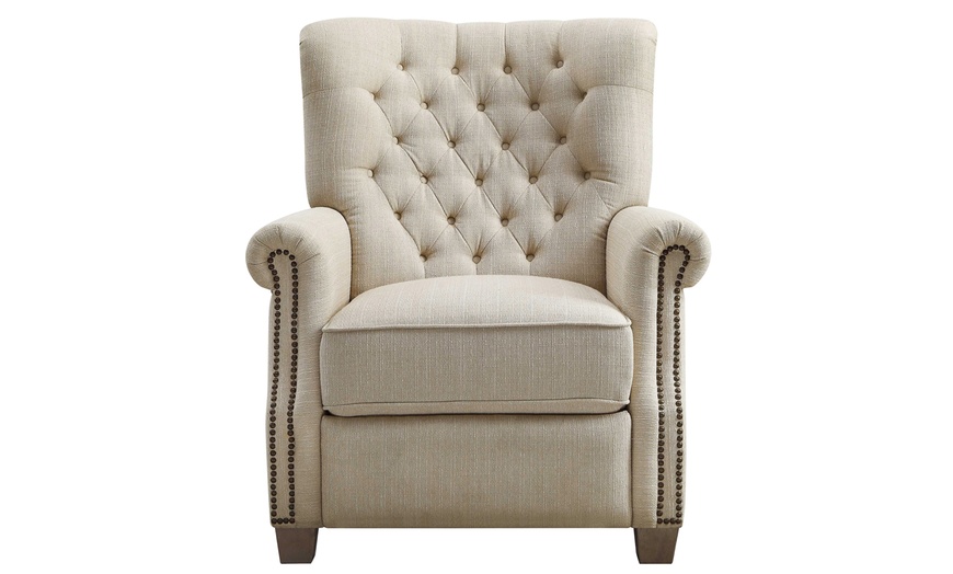 corrine tufted push back recliner