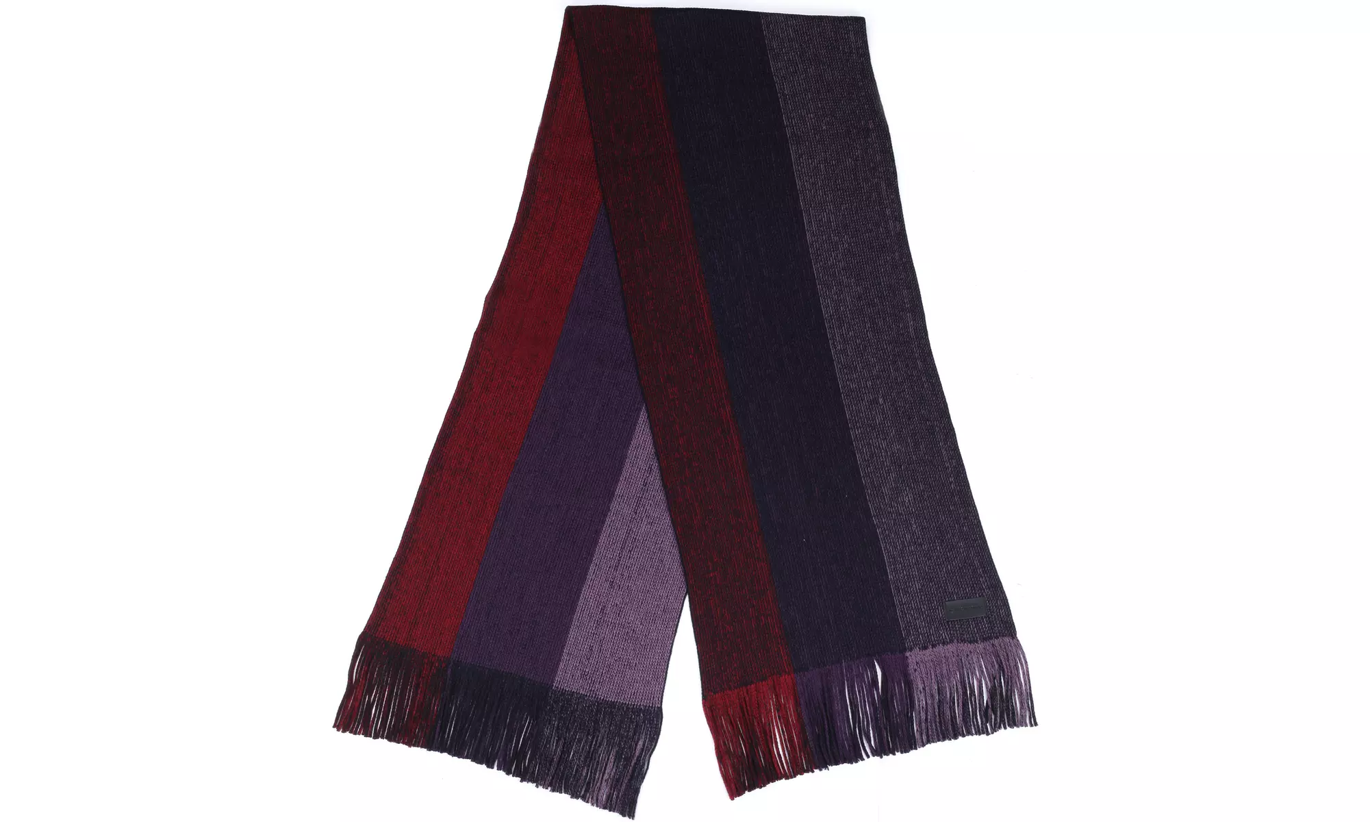 Mio Marino Men's Knit Striped Winter Fashion Scarf In An Elegant Gift Box