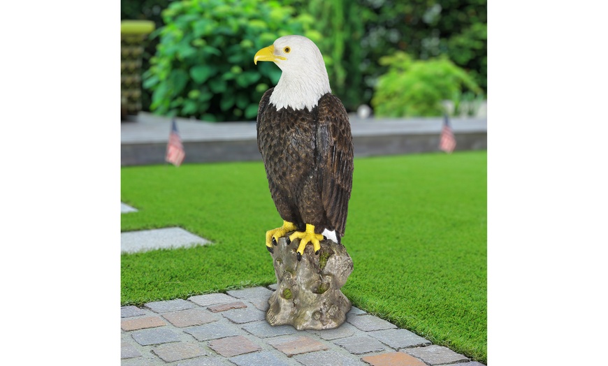 Up To 24% Off On Exhart Majestic Bald Eagle Ga... | Groupon Goods